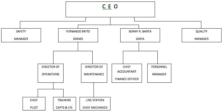 Organizational Chart Of Philippine Airlines